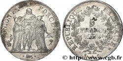 5 francs Union et Force, Union serré, avec glands intérieurs et gland extérieur 1796 Paris F.288/1