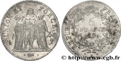 5 francs Union et Force, Union desserré, avec glands intérieurs et gland extérieur 1797 Paris F.291/3