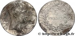 5 francs Napoléon Empereur, Calendrier révolutionnaire 1805 Toulouse F.303/13