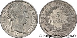 5 francs Napoléon Empereur, Empire français 1809 Bordeaux F.307/7