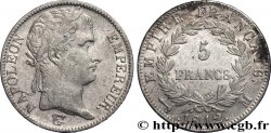 5 francs Napoléon Empereur, Empire français 1812 Toulouse F.307/49