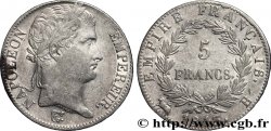5 francs Napoléon Empereur, Empire français 1813 Rouen F.307/59
