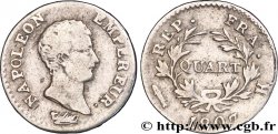 Quart (de franc) Napoléon Empereur, Calendrier grégorien 1807 Bordeaux F.159/7
