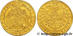 AUSTRIA - ARCHBISCHOPRIC OF SALZBURG - JOHANN JACOB KHUEN VON BELASI Double ducat (doppeldukaten) 1576 Salzbourg