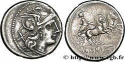 RÉPUBLIQUE ROMAINE - ANONYMES Denier TTB+