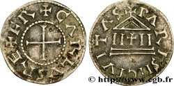 CHARLES II LE CHAUVE Denier  TTB