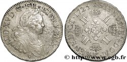 LOUIS XV DIT LE BIEN AIMÉ Écu dit  aux huit L  1725 Bordeaux TTB/SUP
