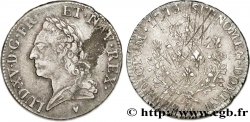 LOUIS XV DIT LE BIEN AIMÉ Écu dit “à la vieille tête” 1773 Aix-en-Provence TB+