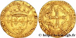 CHARLES VII &nbsp;THE WELL SERVED&nbsp; Écu d&nbsp;or à la couronne ou écu neuf 28/01/1436 Châlons-en-Champagne SS/fSS