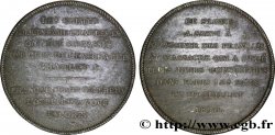 CARLOS X Médaille politique commémorant les journées de juillet 1830