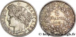 2 francs Cérès, avec légende, petit K 1871 Bordeaux F.265/7
