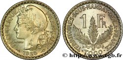 1 franc, Togo, Territoires sous mandat français - Pré-série de Morlon, poids lourd, 5 grammes 1925  Lec.12 