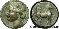 ZEUGITANIA - CARTAGE Triple shekel, (GB, Æ 31)