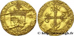 LOUIS XI LE PRUDENT Écu d or au soleil 02/11/1475 Angers TTB