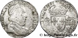 HENRY III Teston, 3e type 1575 Rouen VF/VF