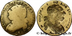 LOUIS XVI (MONARQUE CONSTITUTIONNEL)  12 deniers dit  au faisceau , type FRANÇOIS 1792 Paris, Monnaie du Louvre TB+