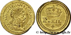 LOUIS XIII LE JUSTE Poids monétaire pour le demi-écu d’argent   SUP