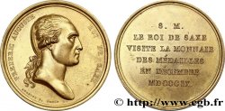 PRIMO IMPERO Médaille BR 41, Visite du roi de Saxe à la Monnaie des Médailles