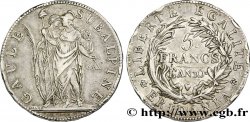 5 francs 1802 Turin Mont.10  TTB 