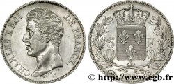 5 francs Charles X, 1er type 1826 Strasbourg F.310/17