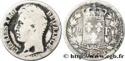 1/2 franc Charles X 1827 Nantes F.180/23 SGE 