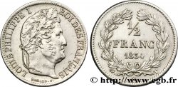 1/2 franc Louis-Philippe 1834 Nantes F.182/51 SS 