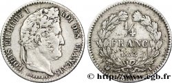 1/4 franc Louis-Philippe 1832 Nantes F.166/27 TTB 