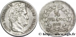 1/4 franc Louis-Philippe 1833 Nantes F.166/35 SUP 