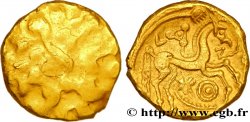 AMBIENS (Région d Amiens) Statère d or biface au triangle bouleté - DT. 163 TB/TTB+