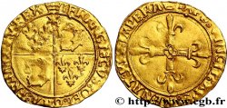 FRANÇOIS IER LE RESTAURATEUR DES LETTRES Écu d or au soleil du Dauphiné, 1er type n.d. Crémieu TB+/TTB