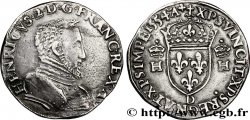 HENRI II Teston à la tête nue, 1er type 1554 Lyon