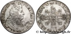 LOUIS XIV LE GRAND OU LE ROI SOLEIL Écu aux huit L, 2e type 1704 Paris TTB+