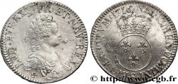 LOUIS XV DIT LE BIEN AIMÉ Écu dit  vertugadin  1716 Reims TTB
