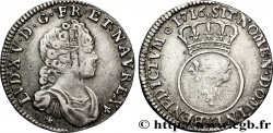 LOUIS XV DIT LE BIEN AIMÉ Dixième d écu dit  vertugadin  1716 Bordeaux TTB/TTB+
