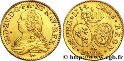 LOUIS XV DIT LE BIEN AIMÉ Louis d or aux écus ovales, buste habillé 1734 Paris TTB+/SUP