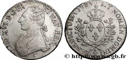 LOUIS XVI Écu dit  aux branches d olivier  1784 Nantes TTB+