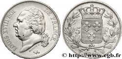 5 francs Louis XVIII, tête nue 1819 Lille F.309/47