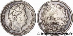 1/2 franc Louis-Philippe 1834 Bordeaux F.182/46 TB 