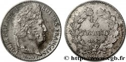 1/4 franc Louis-Philippe 1843 Bordeaux F.166/95 SUP 