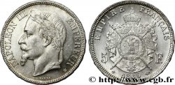 5 francs Napoléon III, tête laurée 1869 Strasbourg F.331/15 SPL 