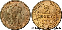 2 centimes Daniel-Dupuis 1900  F.110/4 SUP 