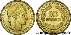 Concours de 10 francs, essai de Guzman en bronze-aluminium 1929  VG.5229 var.