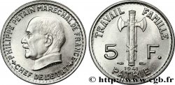 5 francs Pétain 1941  F.338/2 SPL 