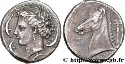 SICILE - SICULO-PUNIQUES - LILYBÉE Tétradrachme TTB+