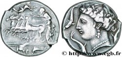 SICILE - PANORME Tétradrachme TTB/TTB+