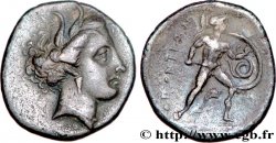 LOCRIDE - OPONTE Quart de statère ou hemidrachme TTB