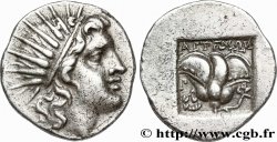 CARIE - ÎLES DE CARIE - RHODES Drachme plinthophore SUP