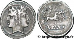 RÉPUBLIQUE ROMAINE - ANONYMES Didrachme ou quadrigatus TTB+