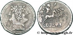 RÉPUBLIQUE ROMAINE - ANONYMES Didrachme ou quadrigatus TTB