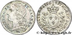 LOUIS XV DIT LE BIEN AIMÉ Dixième d écu aux branches d’olivier, tête ceinte d’un bandeau 1756 Paris SUP
